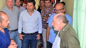 Busti visitó Hernandarias