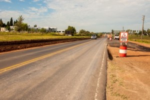 También se repavimenta la ruta 11 hasta el Arroyo Salto.