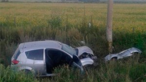 Cuatro personas resultaron heridas.