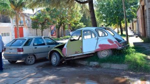 Uno de los conductores fue trasladado al hospital de Viale.