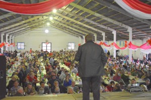 Se negó hablar de candidaturas.