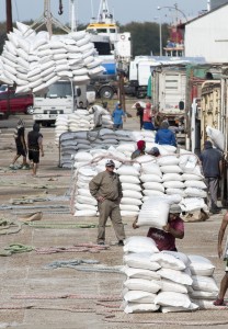 Por primera vez el puerto de Concepción del Uruguay exportó harina de trigo y Diamante se prepara para el dragado 
