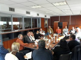 Reunión de las obras sociales sindicales con la FEMER