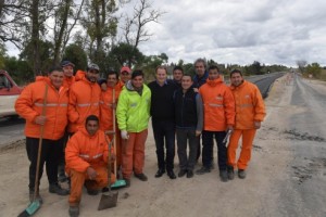 Hay un 65 por ciento de avance.