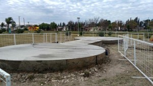 Para posar las esculturas