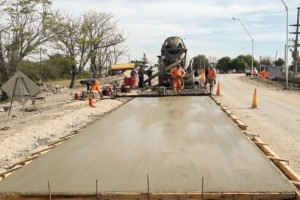 La obra presenta un 81% de avance.