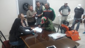 Entrega de Motocultivadores.