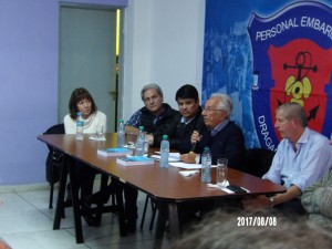 Solanas y Recalde se reunieron preocupados por las próximas reformas laborales.