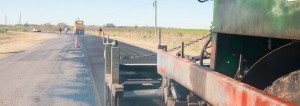 Destacan las obras viales en la localidad y la zona.