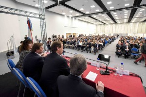 Bordet firmó el convenio con el intendente de Paraná, Sergio Varisco, y la entidad civil Polo Tecnológico .