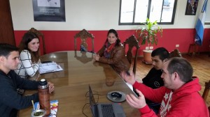 La iniciativa fue exhibida en la Feria del Centro de nivel regional que se realizó en Rosario.