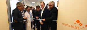 Bordet inauguró el hospital de día oncológico.