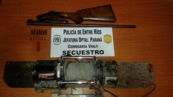 Allanamiento en Sosa.
