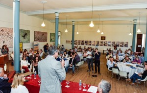 Bahl presidió la apertura del 3er módulo.