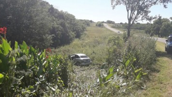 Se accidentaron en Villa Urquiza.