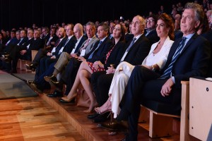 Acto de toma de posesión de la presidencia argentina del G20. 