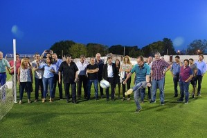 Premiación a jugadores de la Liga Paranaense de Fútbol.