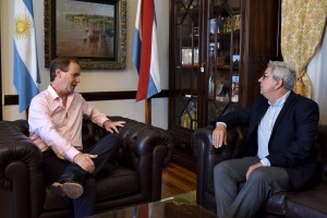 Bordet se reunió con Federico Tomas.