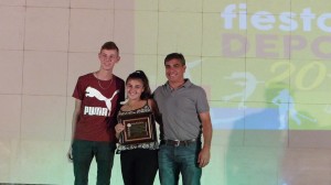 Carla Sotelo y Diego López los destacados del año.