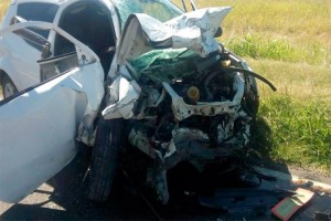 Tres fallecidos en el accidente de la Ruta 12.