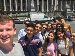 Integrantes del Concejo Juvenil de Cerrito.