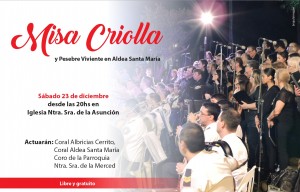 Misa Criolla en Aldea Santa María