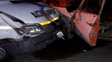 Accidente en Viale.