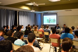 Gabás, se reunió con productores .