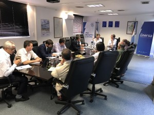 El gobierno recibió a los arroceros.