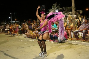 Noche de carnaval.