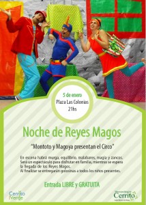 A las 21hs en el anfiteatro municipal de Cerrito.