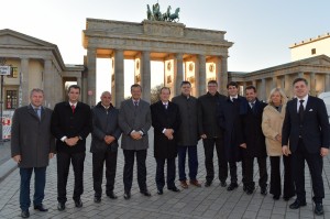Bordet expuso en la Embajada Argentina en Berlín.
