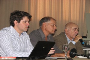 Gabás, participó de la presentación de un proyecto de investigación.