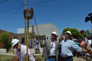 Quedó inaugurada la ampliación de la red de gas natural.