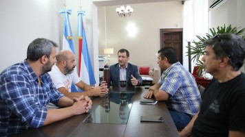 Kueider se reunió con Marcelo Ortiz.