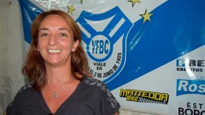 Sonia Badaracco se convirtió en la primera mujer en presidir la Comisión Directiva de Viale Football Club.
