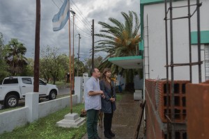 Visita al centro de salud Tita Rosario Falcón.