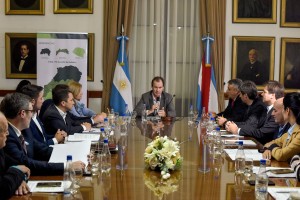 Bordet se reunió con legisladores provinciales de todos los bloques.