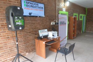 El gobierno provincial lleva instalados 11 Pueblos Conectados.