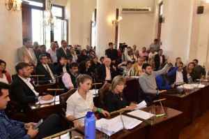 El proyecto contó con los votos de los ediles de “Cambiemos” y el “Frente Renovador”.