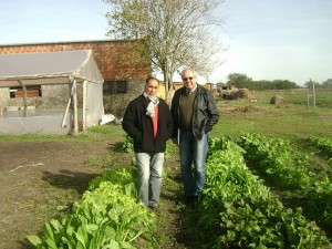 entrega de semillas.