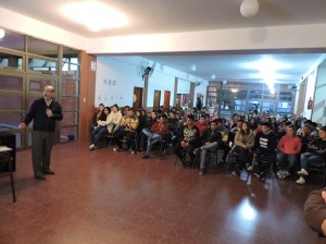 Cierre del ciclo de charlas sobre tabaquismo.