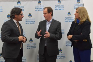 Bordet se reunió con el ministro de Justicia y Derechos Humanos, Germán Garavano.