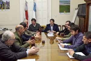 Reunión entre la Mesa de Enlace y el gobierno.