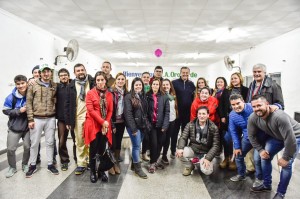 Bahl estuvo en Oro Verde