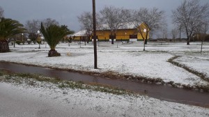 Granizó en Tabossi