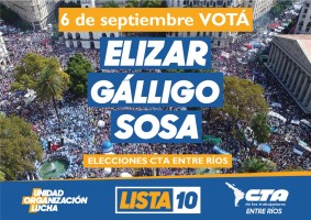 Las elecciones serán el 6 de septiembre.