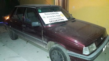 Secuestraron auto en Cerrito
