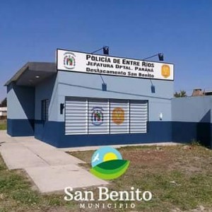 Se inaugura el Destacamento Policial en San Benito