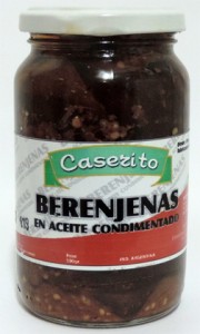 ANMAT prohibe berenjenas en aceite.